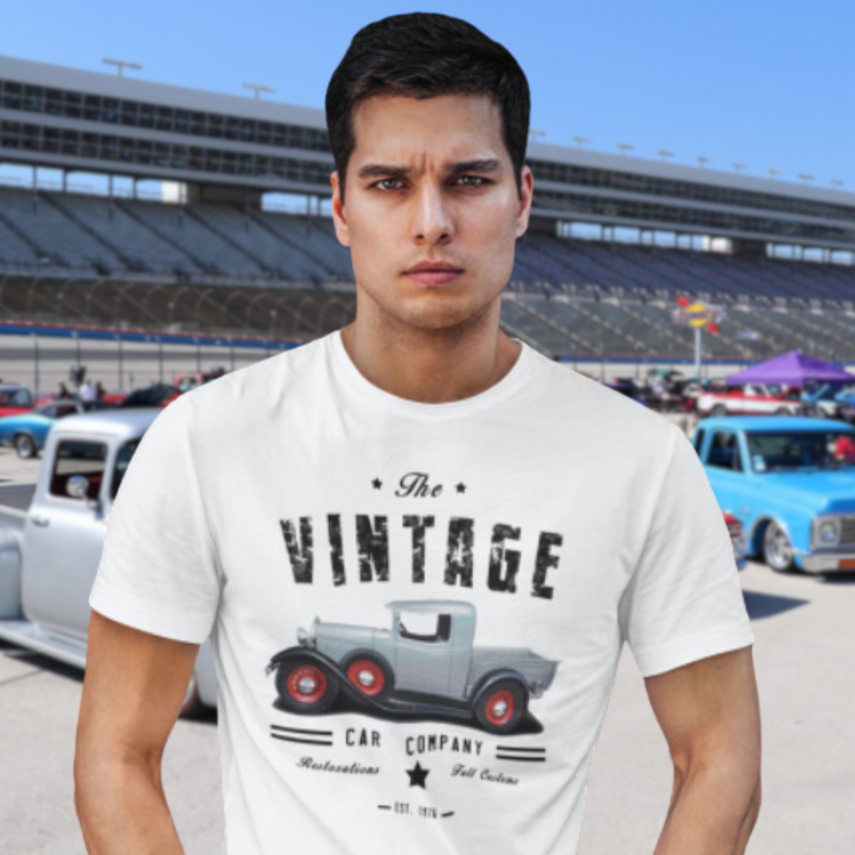 Nome do produto: Camiseta The Vintage Car Company - Unissezx