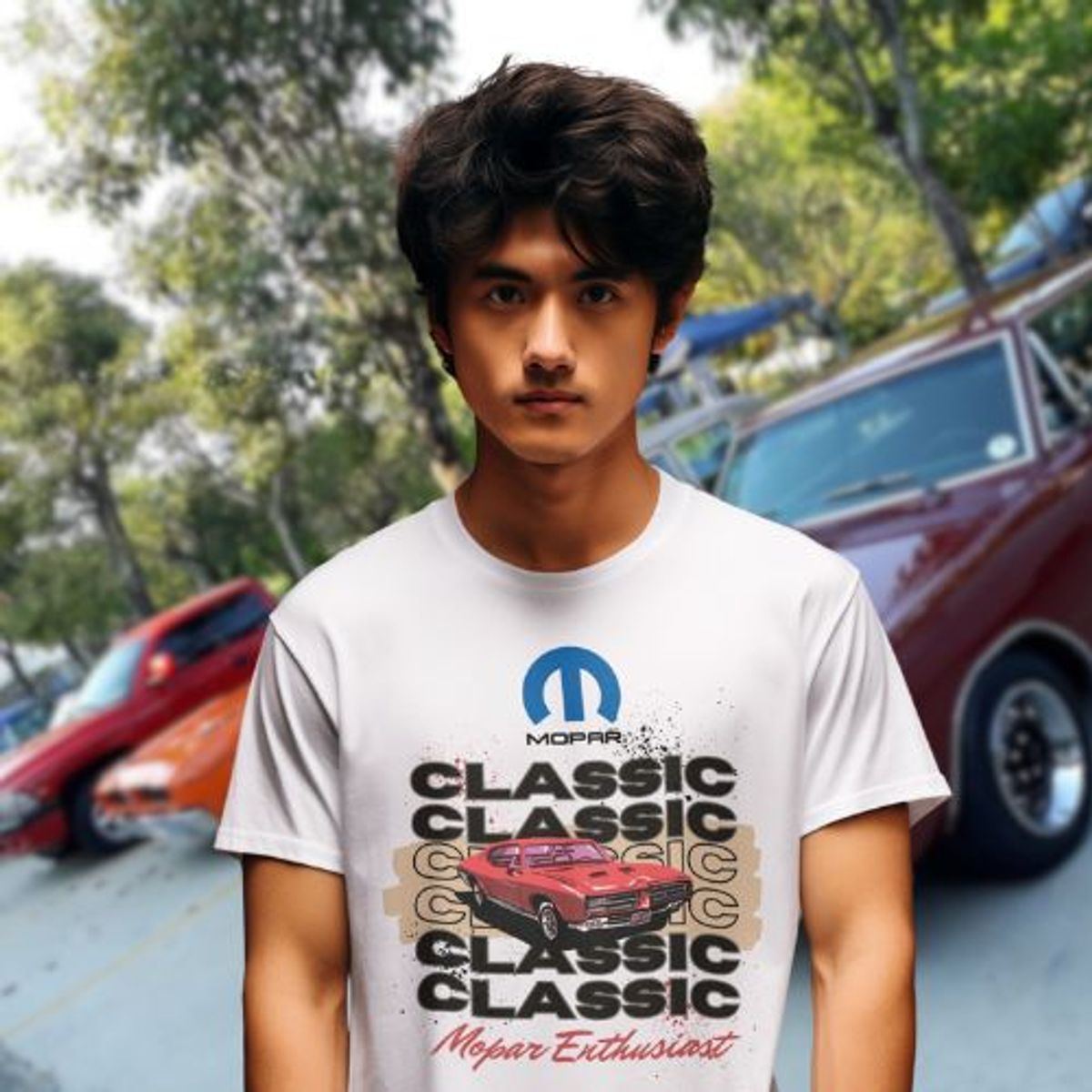 Nome do produto: Camiseta Mopar Classic - Unissex