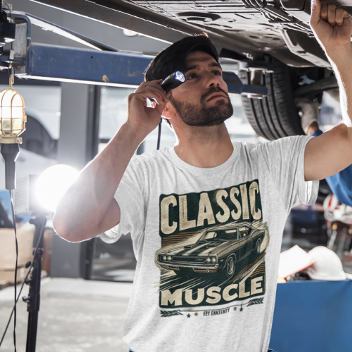 Nome do produto: Camiseta Classic Muscle Car - Unissex