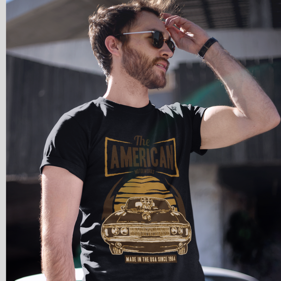 Camiseta American Motororks - Unissex