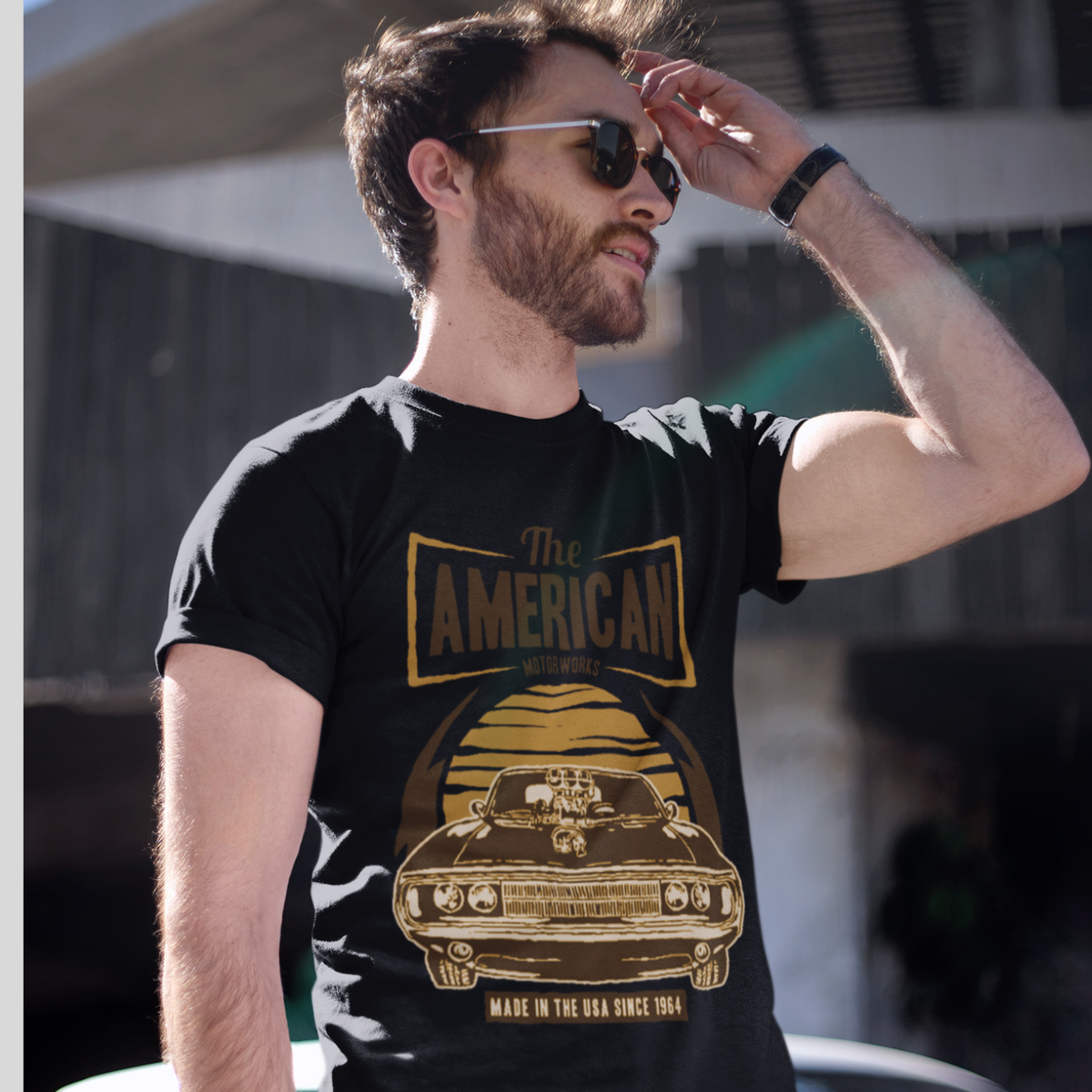 Nome do produto: Camiseta American Motororks - Unissex