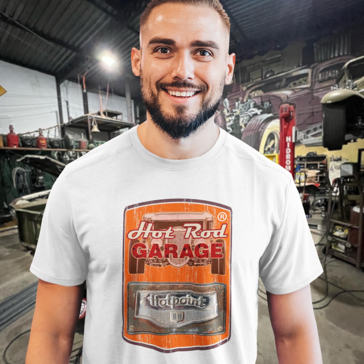 Nome do produto: Camiseta Estampa Frontal Hotpoint - Unissex