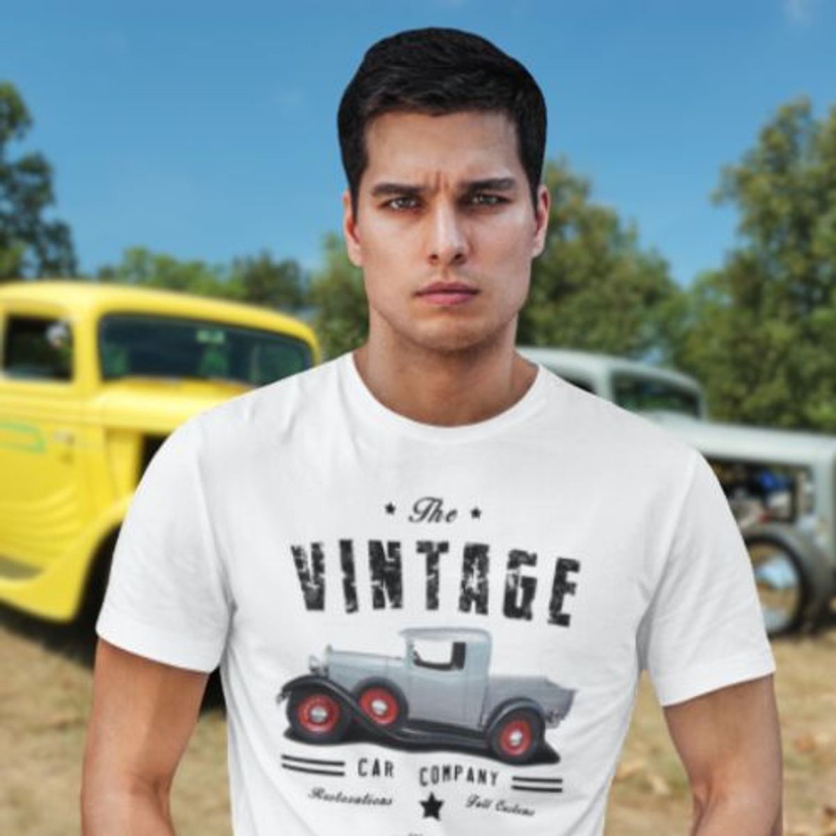 Nome do produto: Camiseta The Vintage Car Company - Unissezx