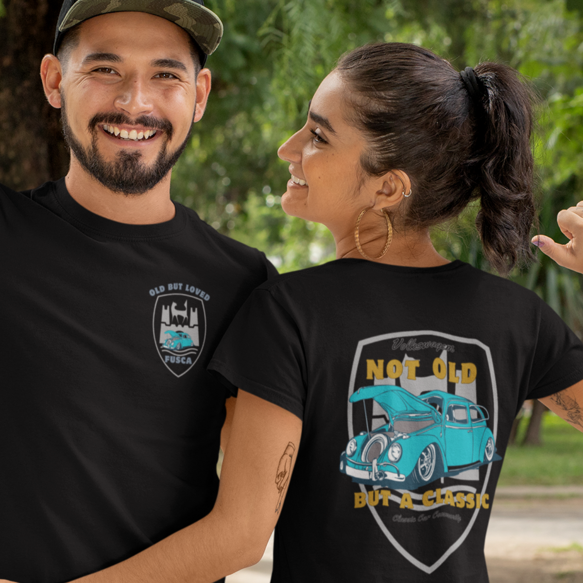 Nome do produto: Camiseta Not Old But a Classic Fusca - Unissex