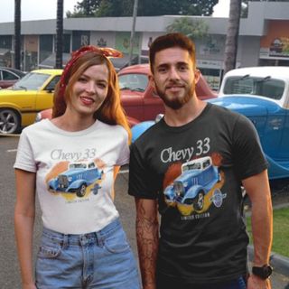 Camiseta Chevy 33 Tribute - Unissex