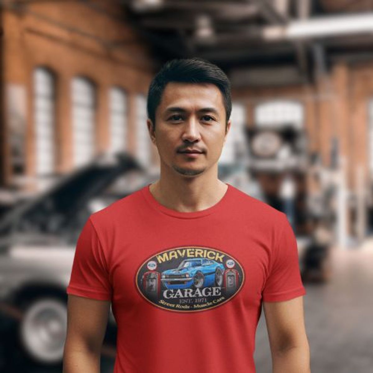 Nome do produto: Camiseta Maverick Garage - Unissex