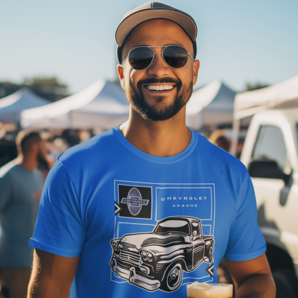 Nome do produto: Camiseta Chevrolet Apache - Unissex