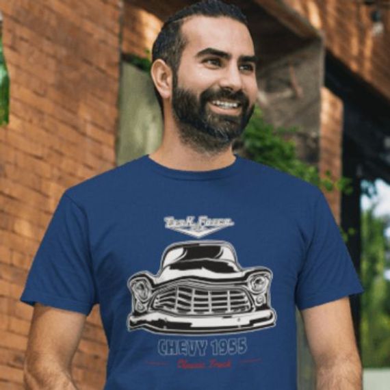 Camiseta Front Chevy 55 - Unissex