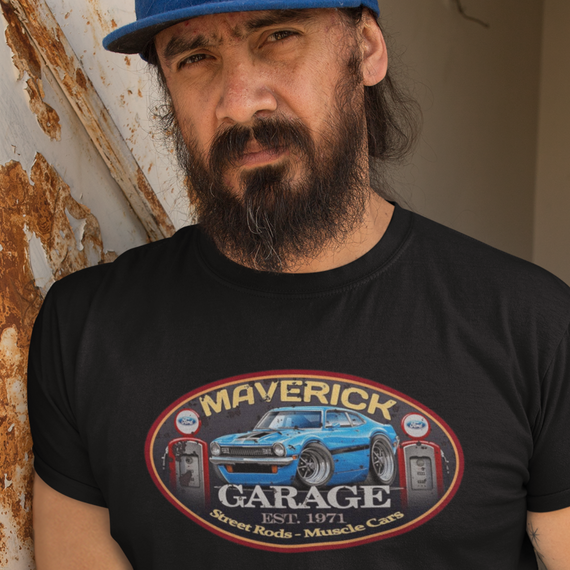 Camiseta Maverick Garage - Unissex