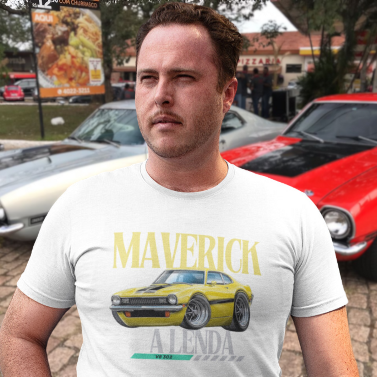 Nome do produto: Camiseta Maverick A LENDA - Unissex