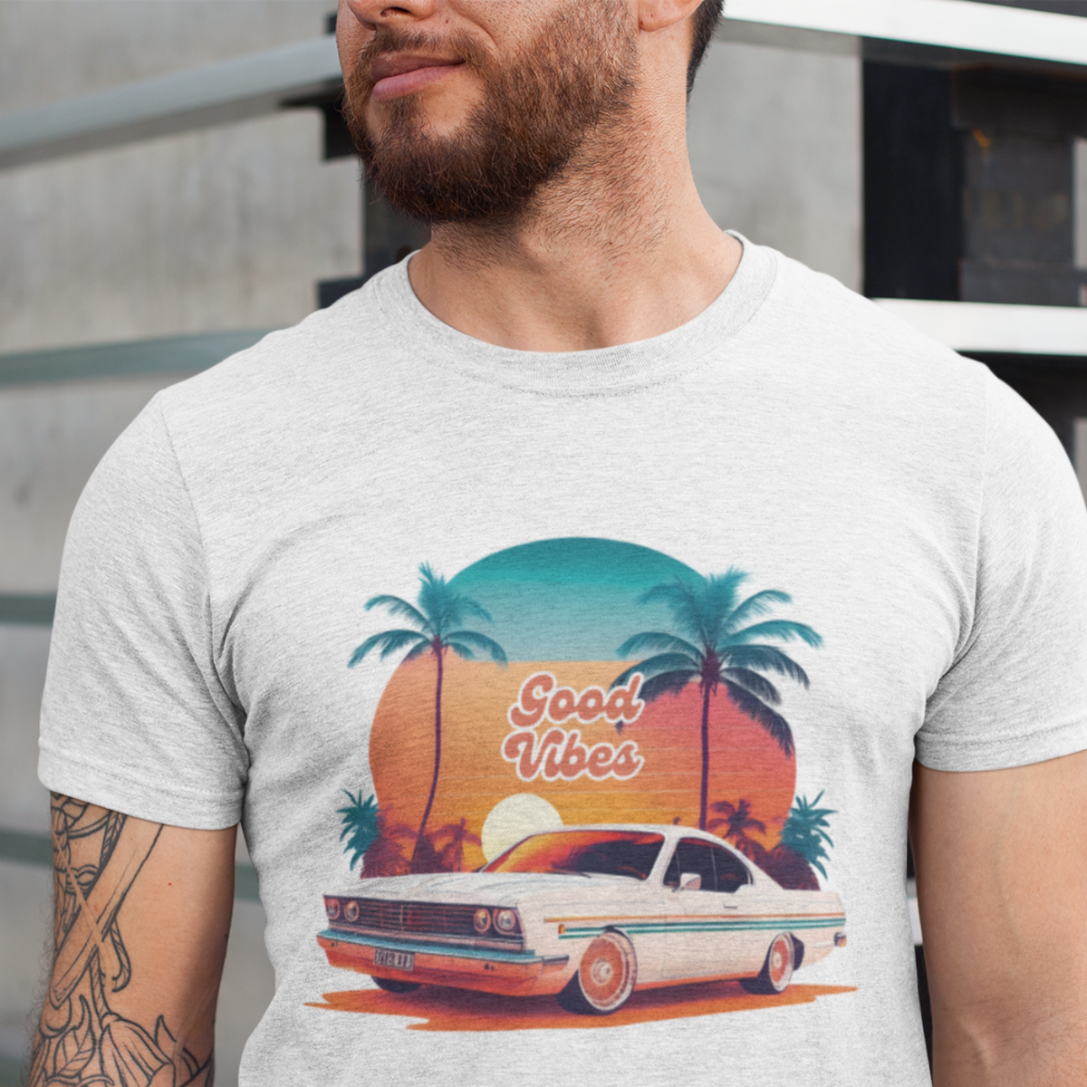 Nome do produto: Camiseta Good Vibes - Unissex