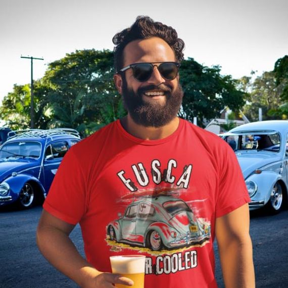 Camiseta Fusca Air Cooled - Unissex