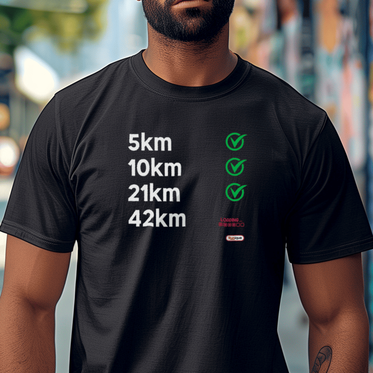 Nome do produto: Camiseta masc. : Maratona em progresso