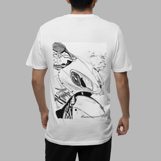 Camiseta Sketch Series - Hayabusa - estampa nas costas