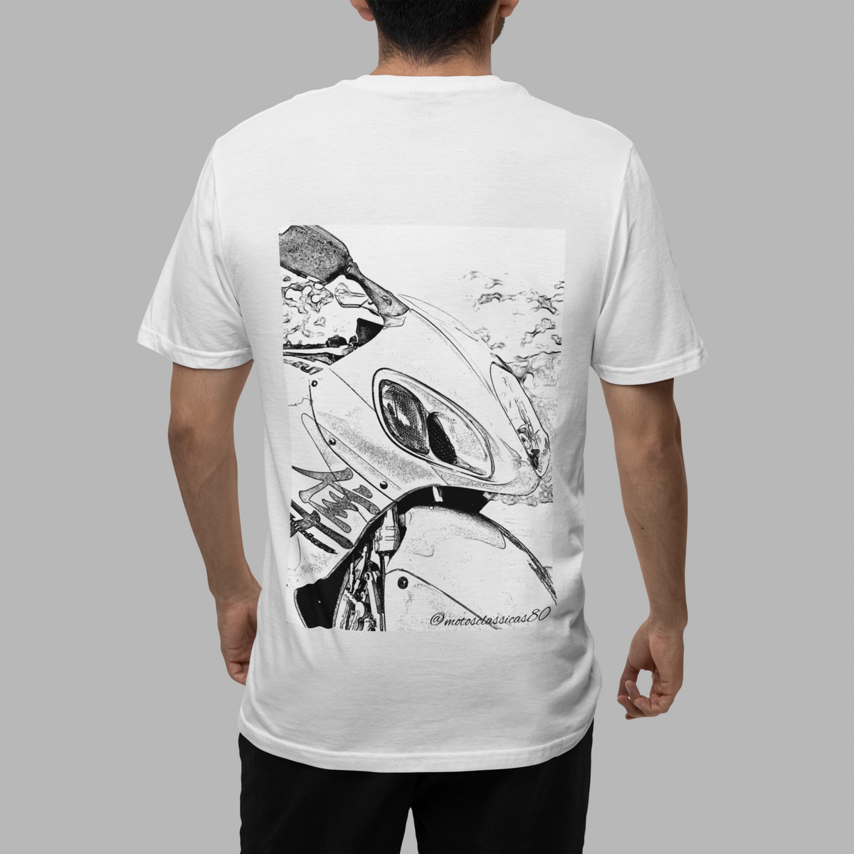 Nome do produto: Camiseta Sketch Series - Hayabusa - estampa nas costas