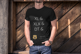 Camiseta XL, XLX, DT 