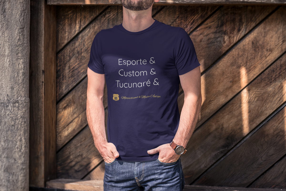 Nome do produto: Camiseta CB 450 - Custom, Esporte e Tucunaré