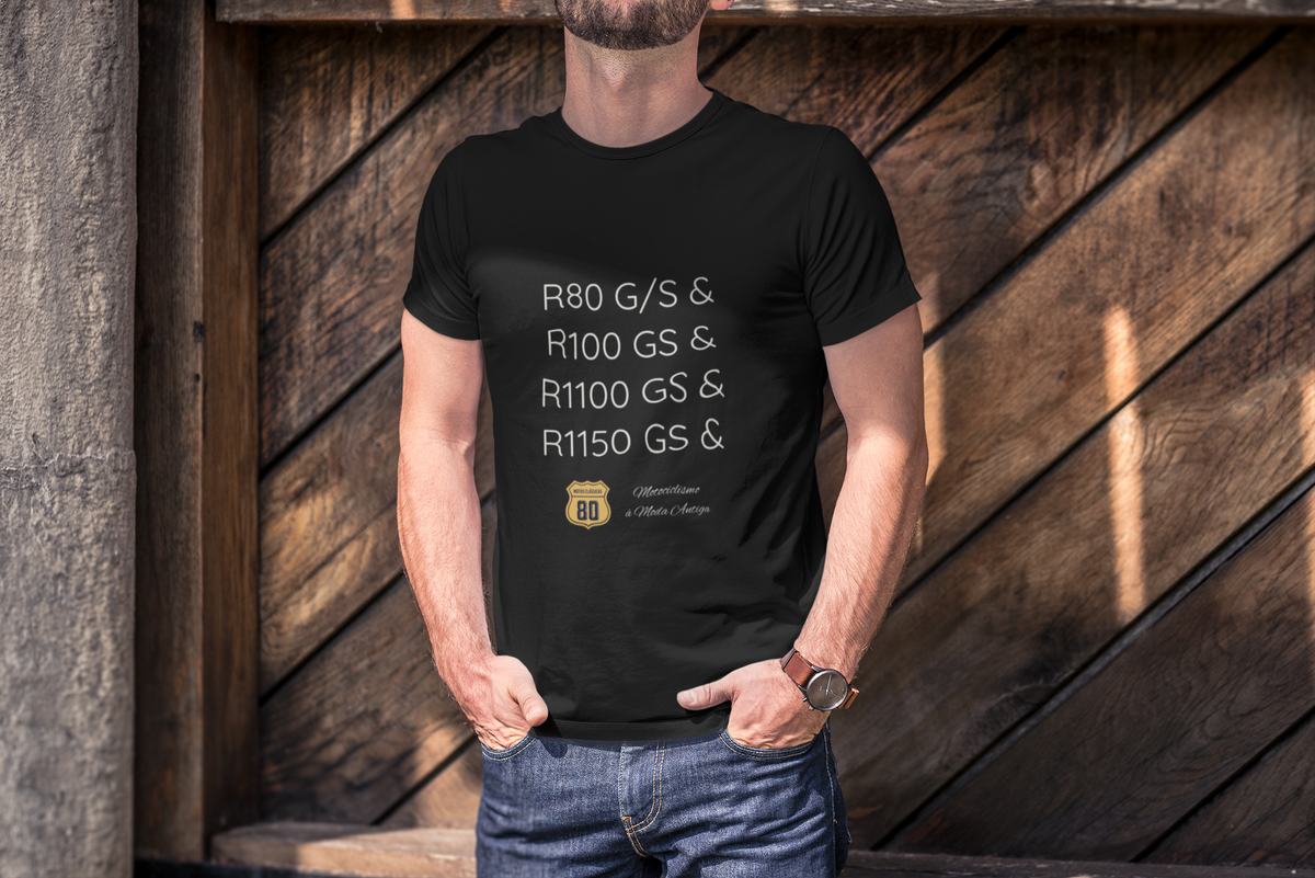 Nome do produto: Camiseta R80G/S & R100GS & R1100GS & R1150GS