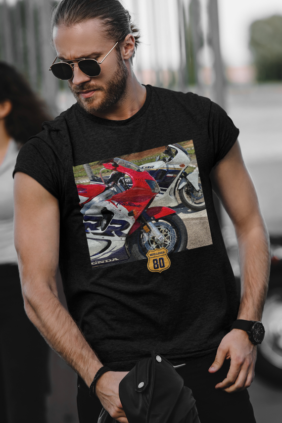 Camiseta CBR 900RR e CBR 450SR