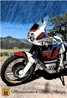 Nome do produtoCamiseta Africa Twin 750 à lápis