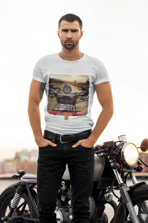 Camiseta Vmax na estrada!