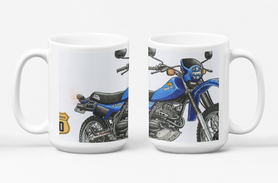 Caneca XL 250R Azul by Nello Petri