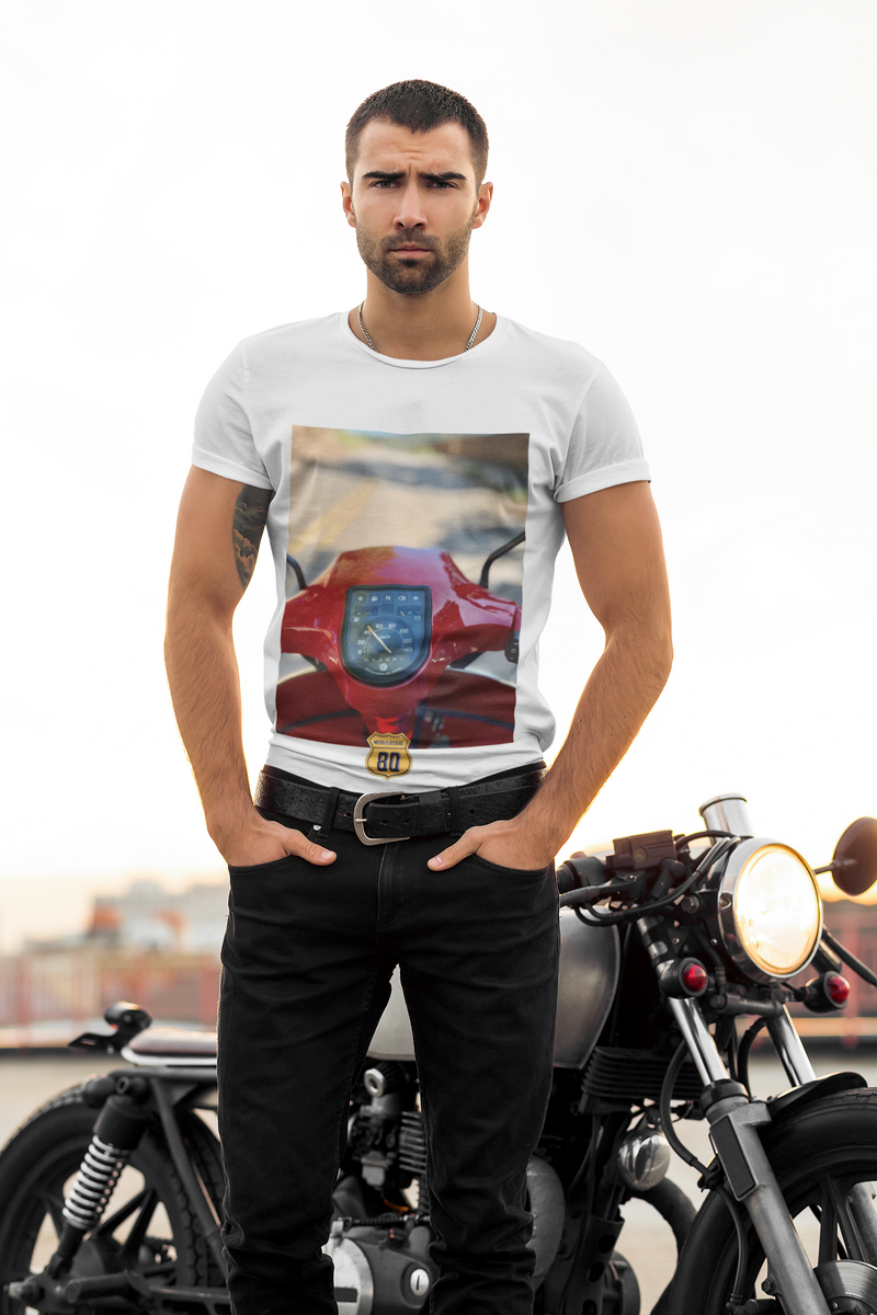 Nome do produto: Camiseta Vespa na estrada