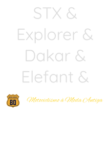 Nome do produtoCamiseta STX Explorer Dakar Elefant
