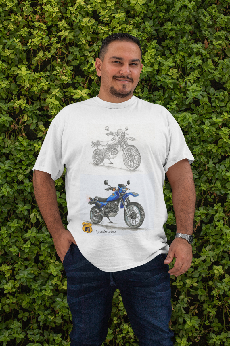 Nome do produto: Camiseta Plus Riders - XL 250R Azul - by Nello Petri