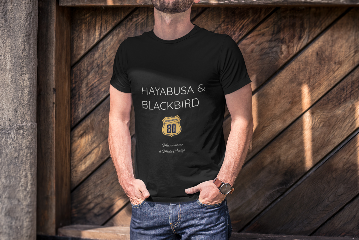 Nome do produto: Camiseta Hayabusa & Blackbird