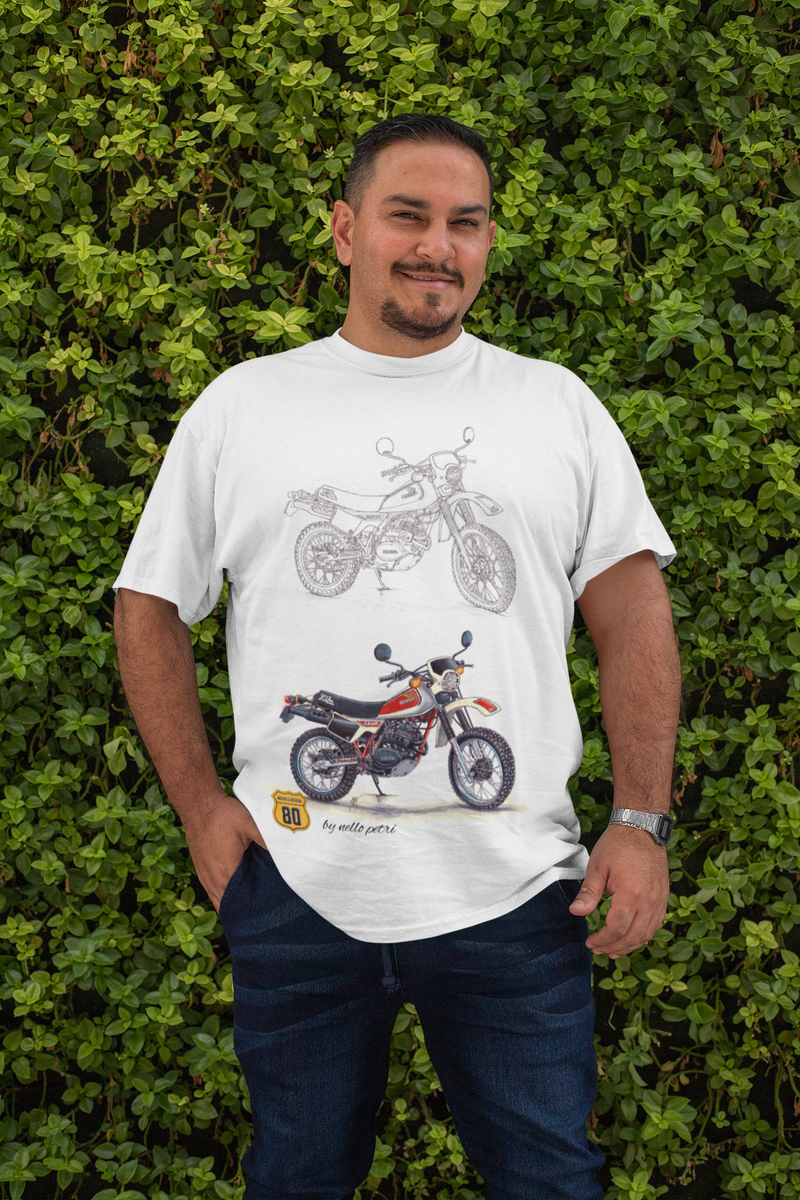 Nome do produto: Camiseta Plus Riders - XL 250R Branca - by Nello Petri