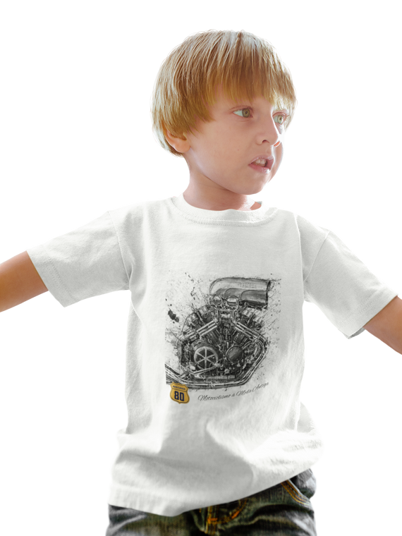 Camiseta Infantil Motor Vmax