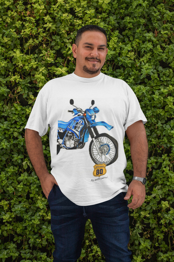 Camiseta Plus Riders - DT 200R azul - by Nello Petri