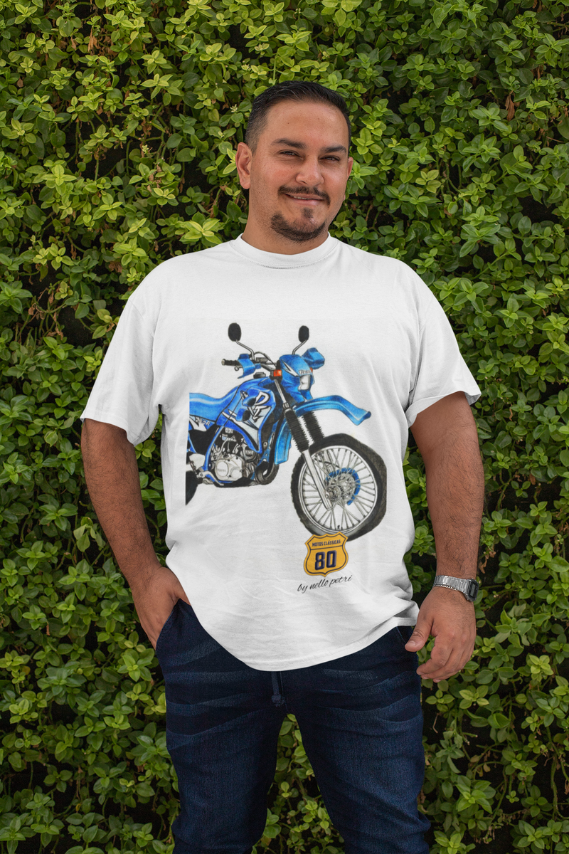 Nome do produto: Camiseta Plus Riders - DT 200R azul - by Nello Petri