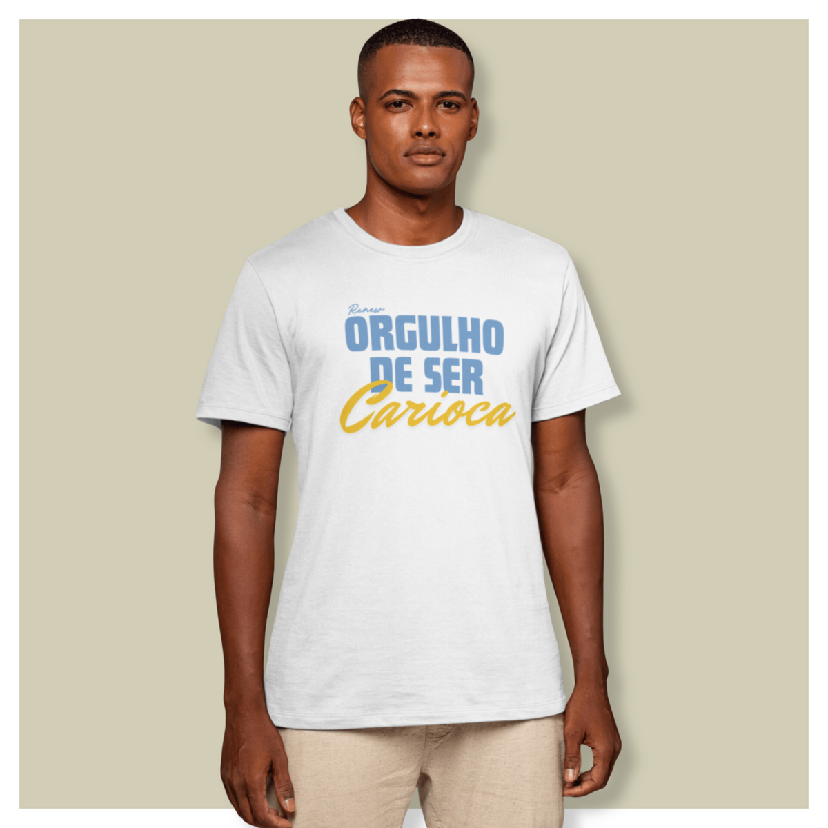 Nome do produto: T-Shirt Orgulho de ser Carioca