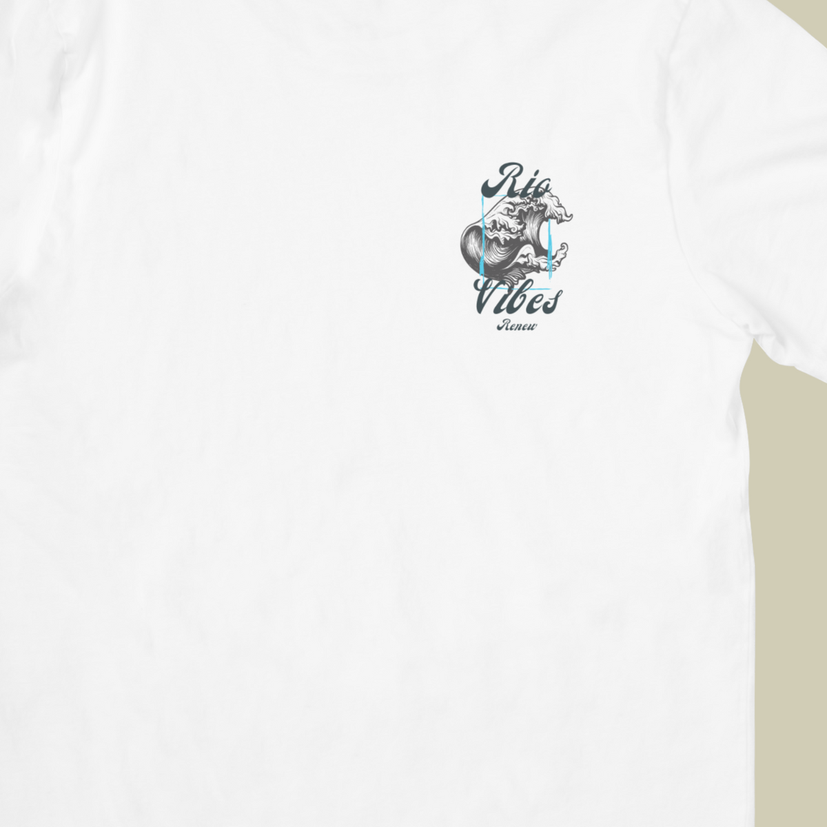 Nome do produto: T-Shirt Rio Vibes Branco