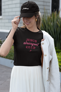 Jesus Strongest Club Cherry - Feminina