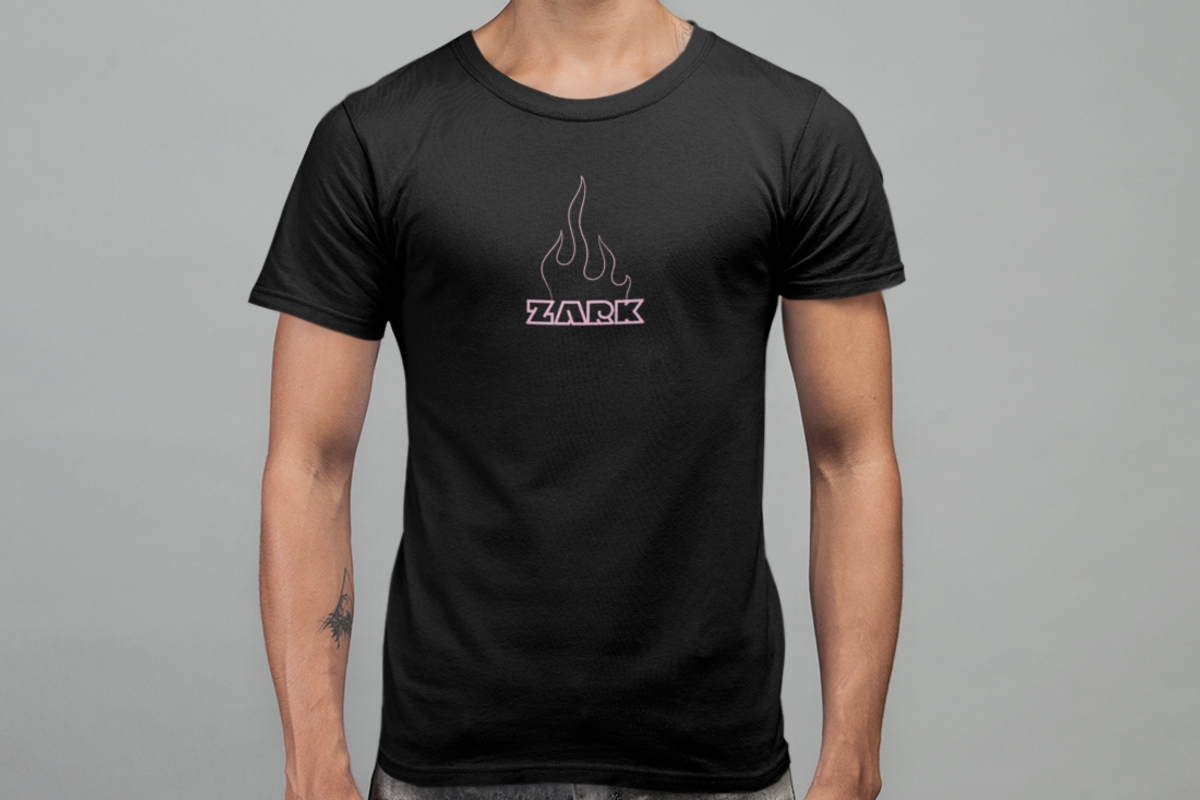 Nome do produto: Camiseta Masculina COLORS Pink Fire