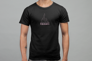 Camiseta Masculina COLORS Pink Fire