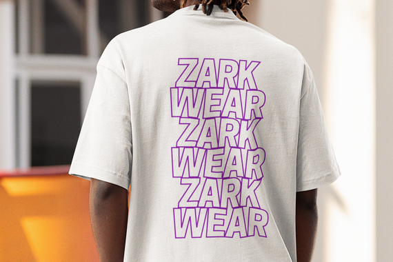 Camiseta Oversized Zark Wear Purple