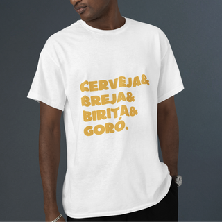 Camiseta Cerveja, Breja, Birita, Goró