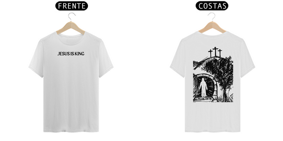 Camiseta Basic Unissex Jesus is King