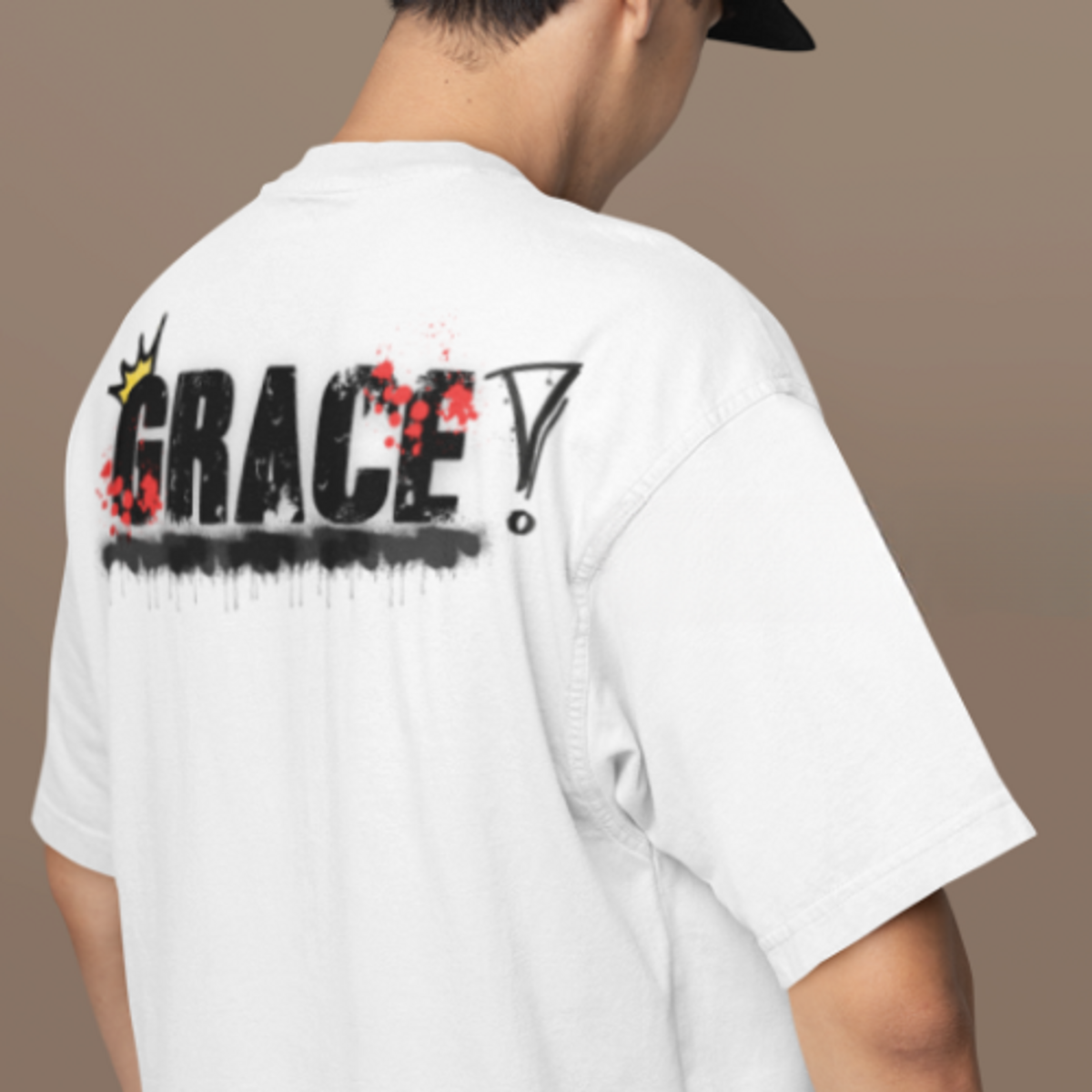 Nome do produto: Camiseta Street Wear Grace costa Branca