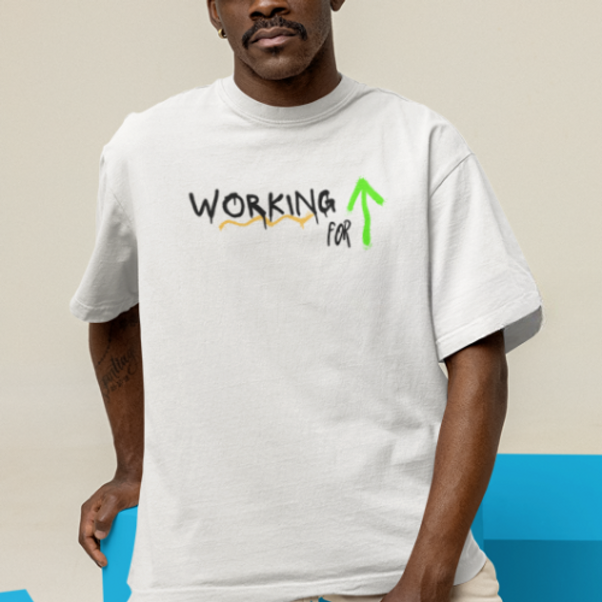 Nome do produto: Camiseta Street Wear Working Branca
