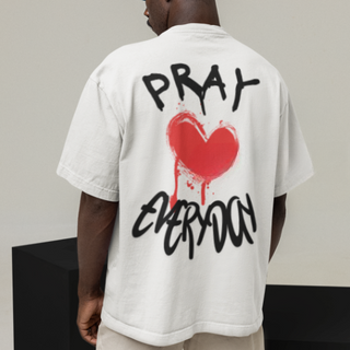Camiseta Street Wear pray branca