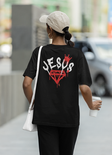 Camiseta Street Wear Feminina Jesus Grace Varias cores