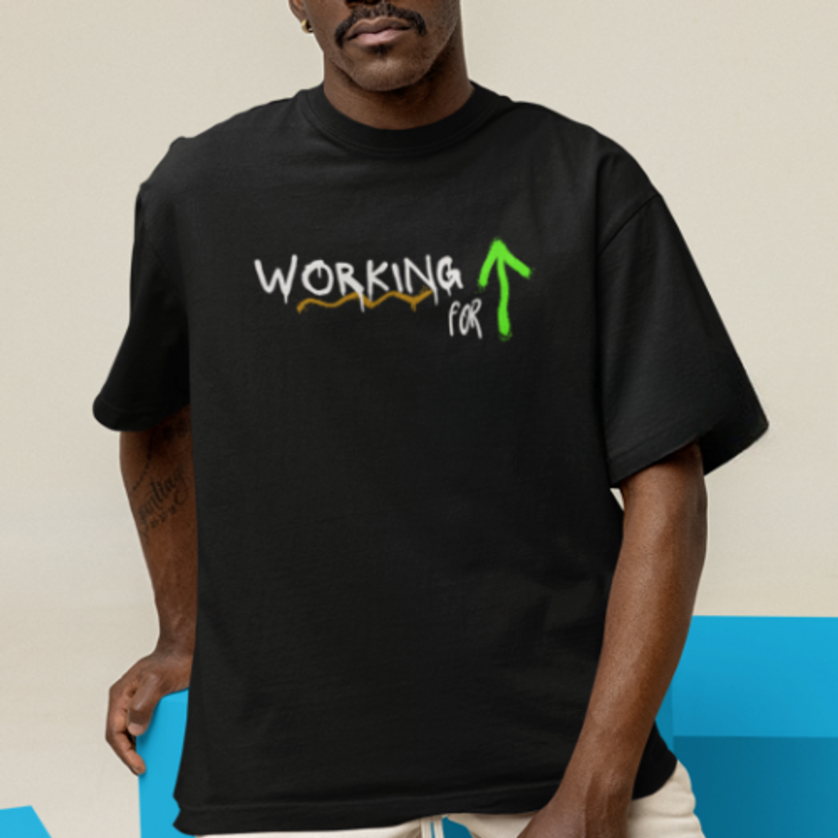 Nome do produto: Camiseta Street Wear WorkingPreta