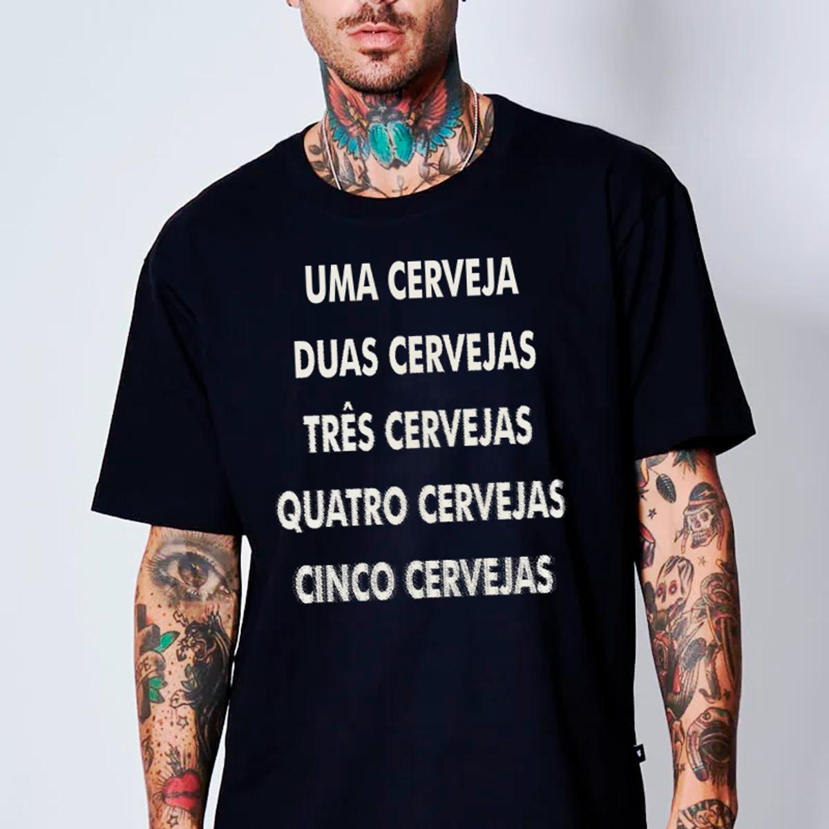 Nome do produto: Camiseta Quality UMA CERVEJA