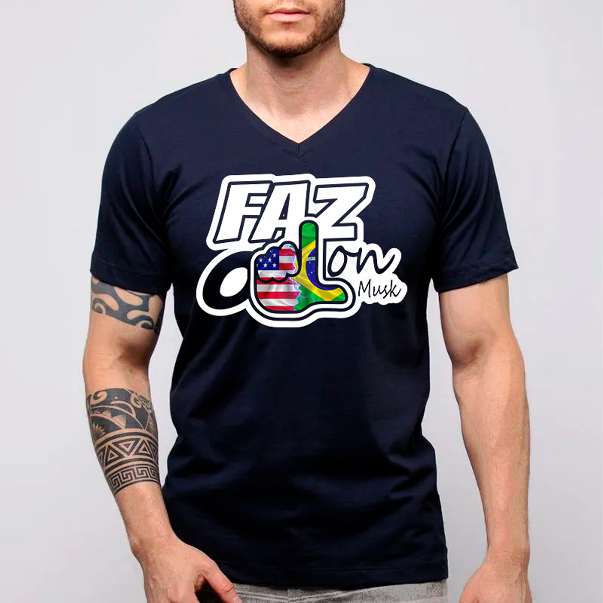 Nome do produto: Camiseta Quality Faz o L