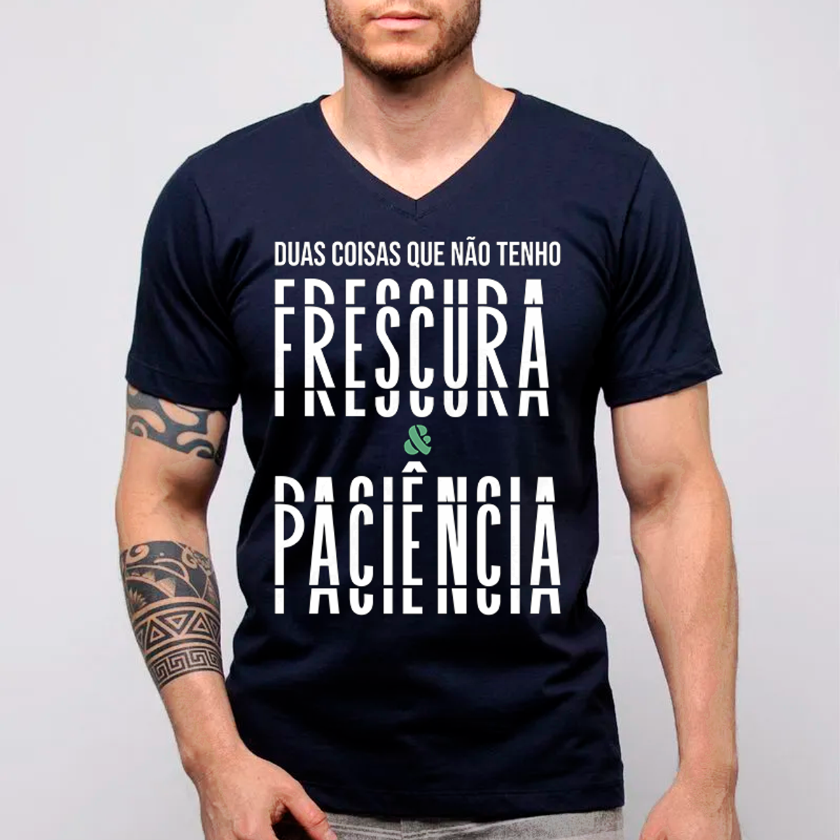 Nome do produto: Camiseta Quality Frescura & Paciência